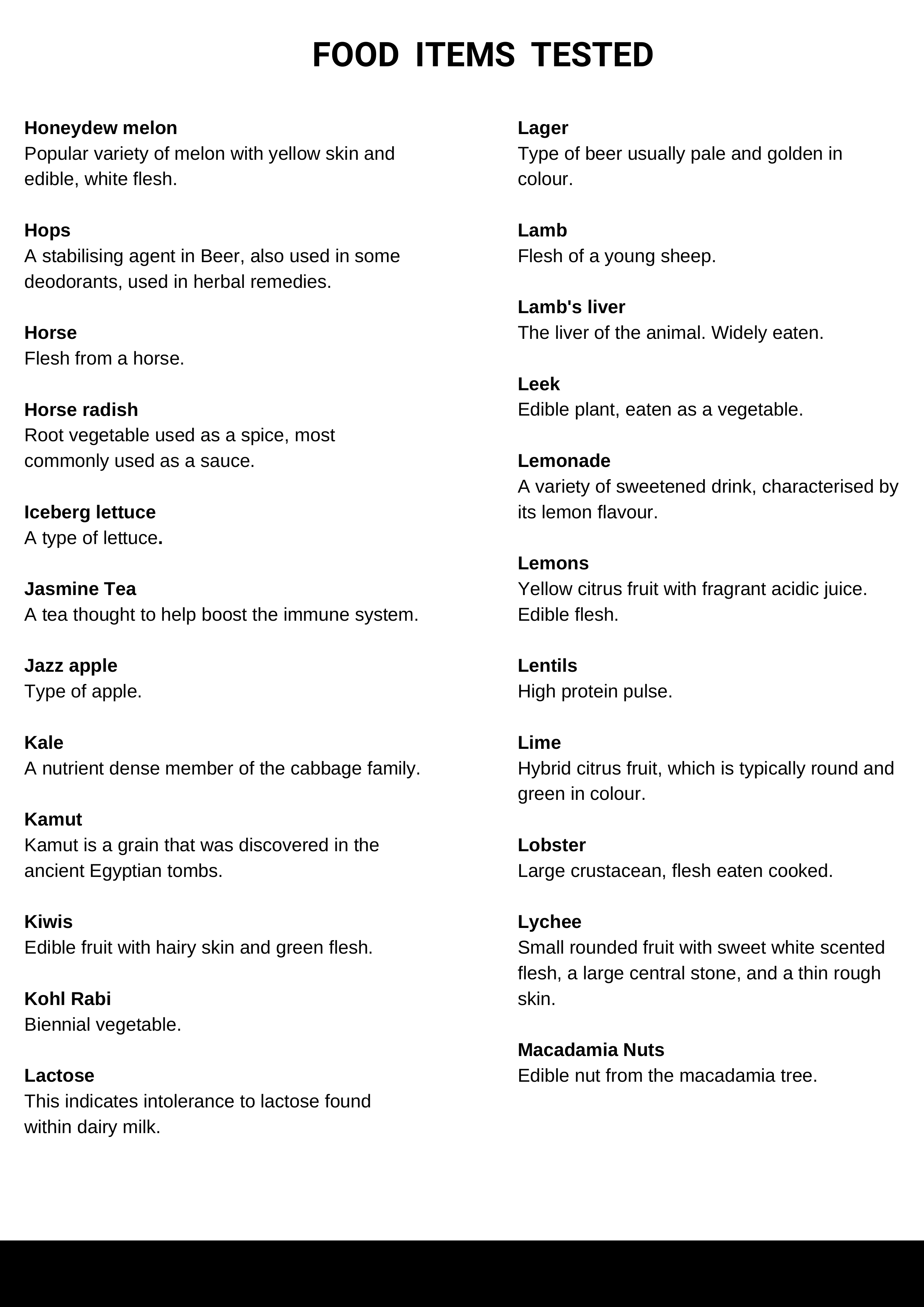 Healthy Lab – 400 Food Sensitivity Panel (Hair Sample)