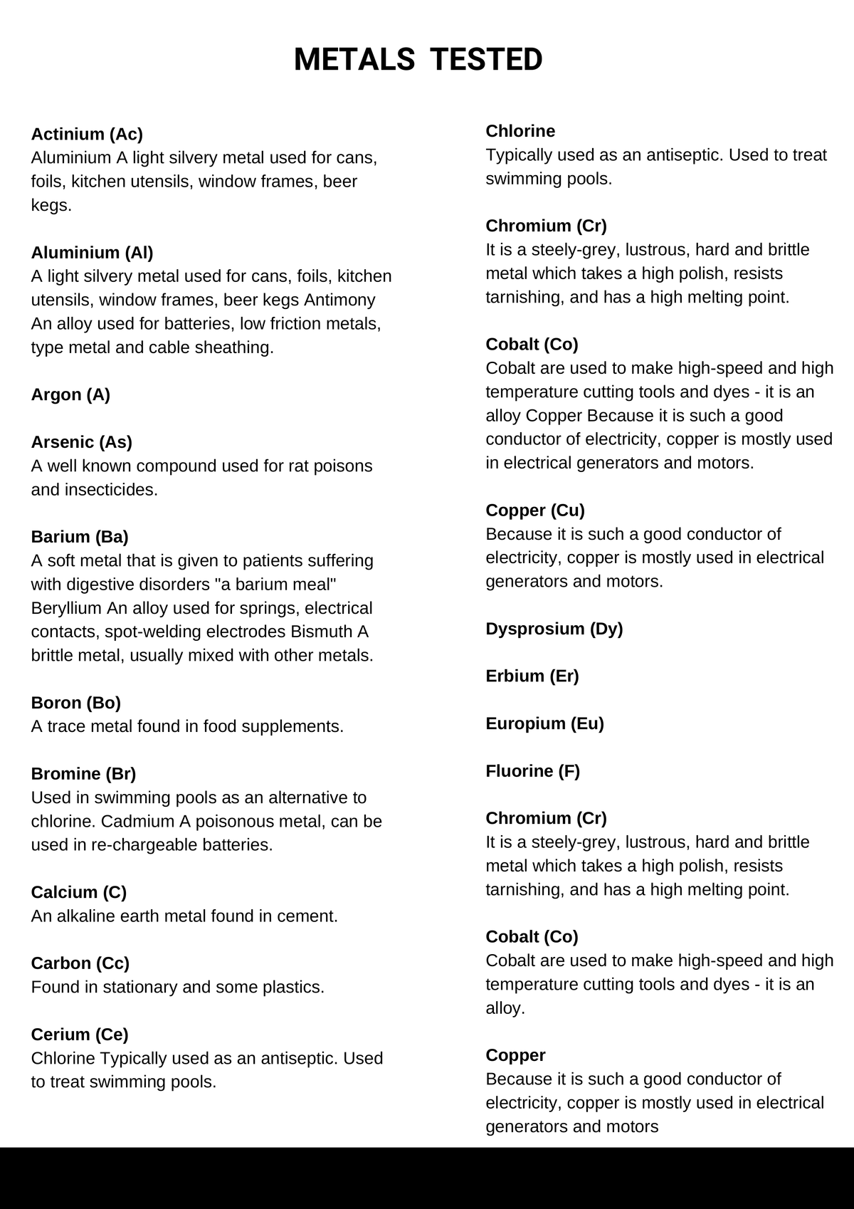 Healthy Lab – 50 Heavy Metals Toxicity Panel (Hair Sample)