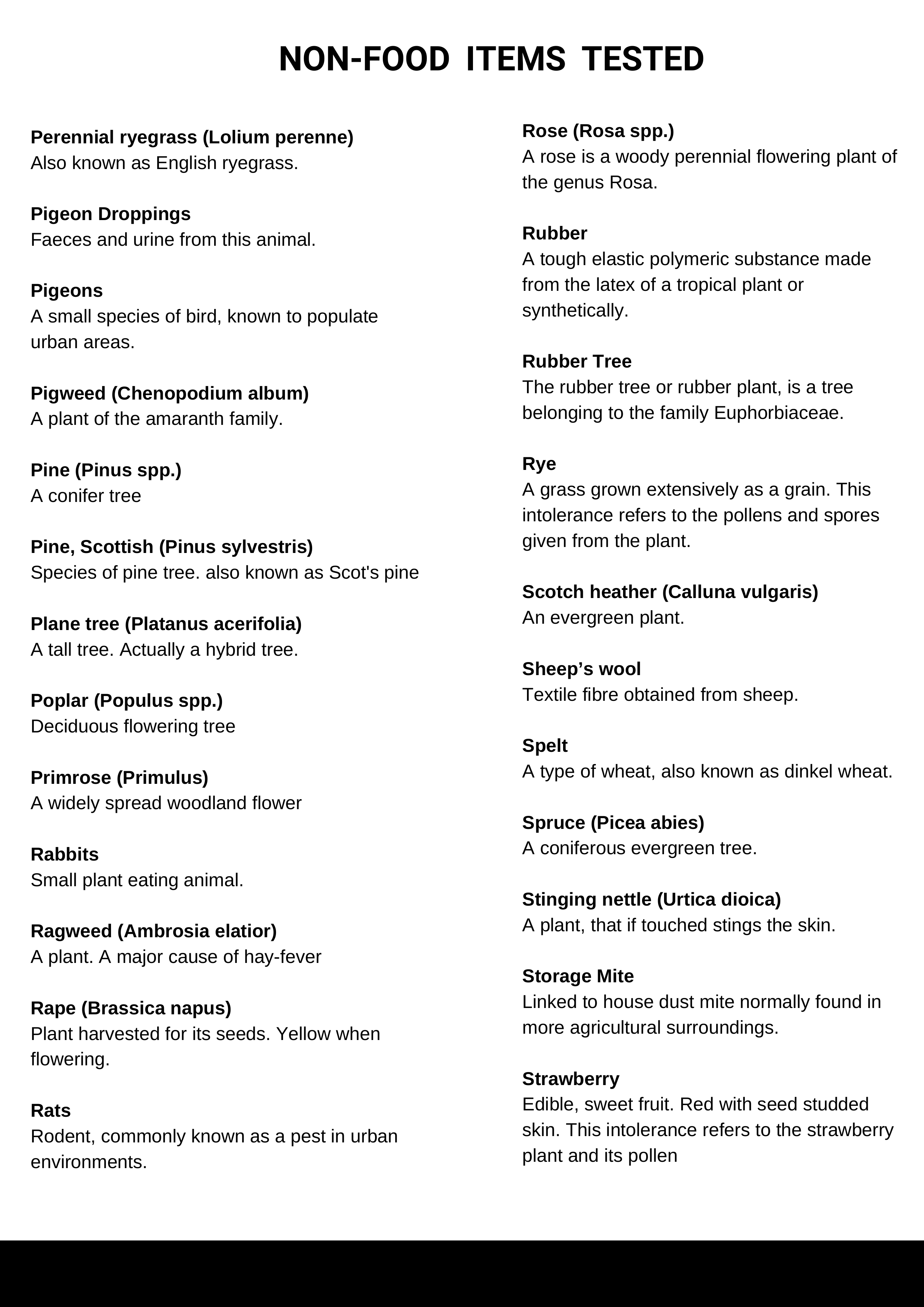 Healthy Lab – 325 Environmental (Non-Food) Sensitivity Panel (Hair Sample)