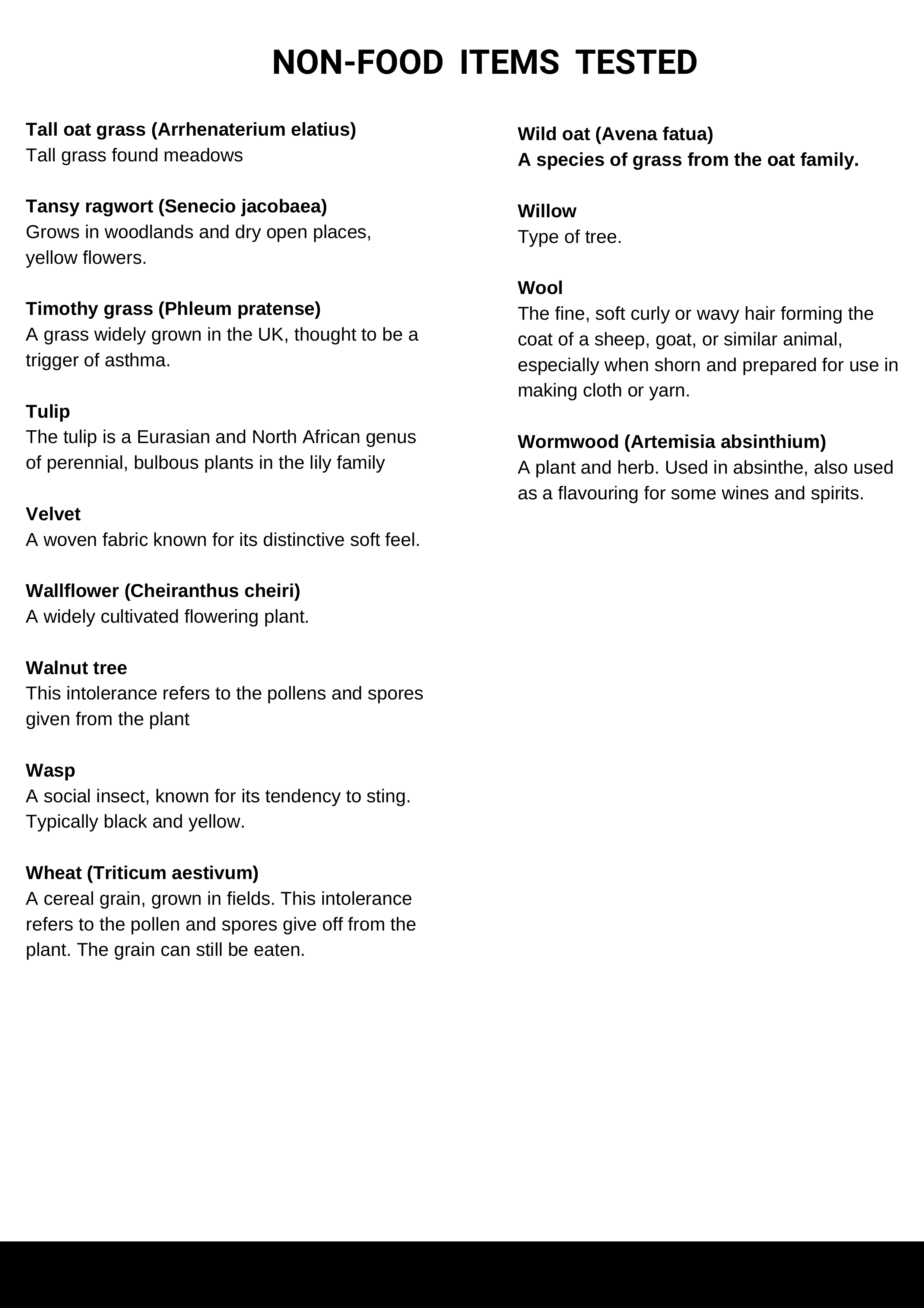 Healthy Lab – 325 Environmental (Non-Food) Sensitivity Panel (Hair Sample)
